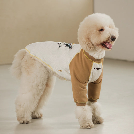Baseball Sweatshirt For Large Dog