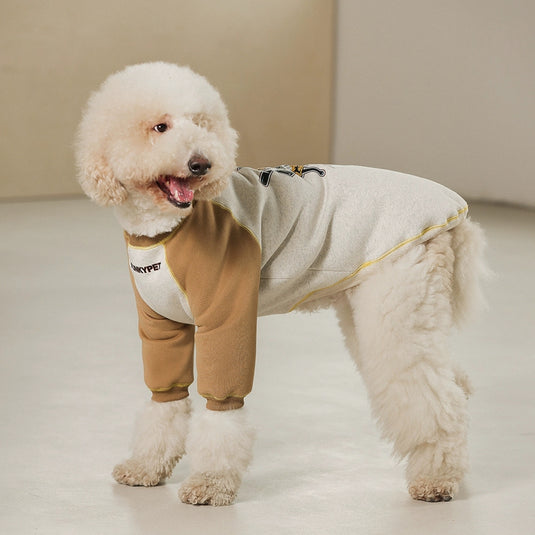 Baseball Sweatshirt For Large Dog