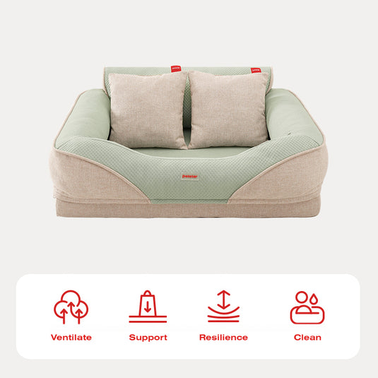 Cooling - Orthopedic Calming Dog Bed for Summer