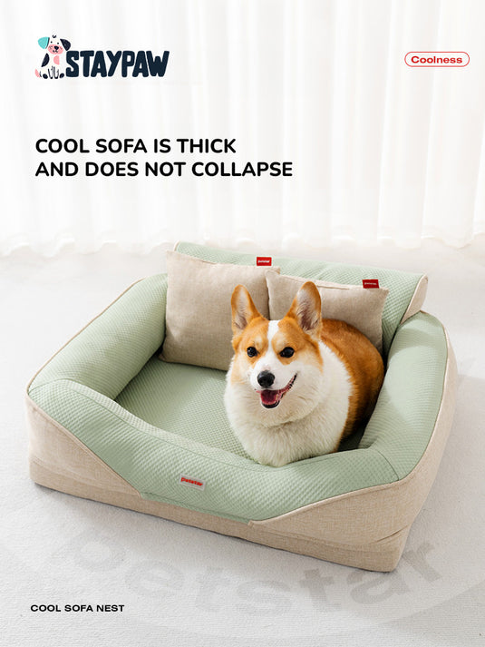 Cooling - Orthopedic Calming Dog Bed for Summer