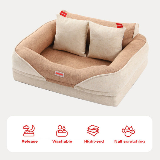 Orthopedic Calming Dog Bed