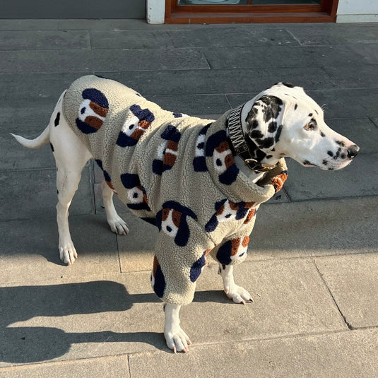 Fluffy Vest For Large Dog