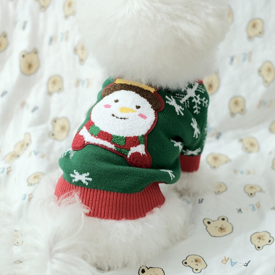 Christmas Santa Dog Ugly Sweater