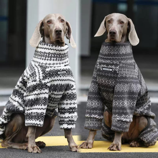 Native Pattern Large Dog Sweater