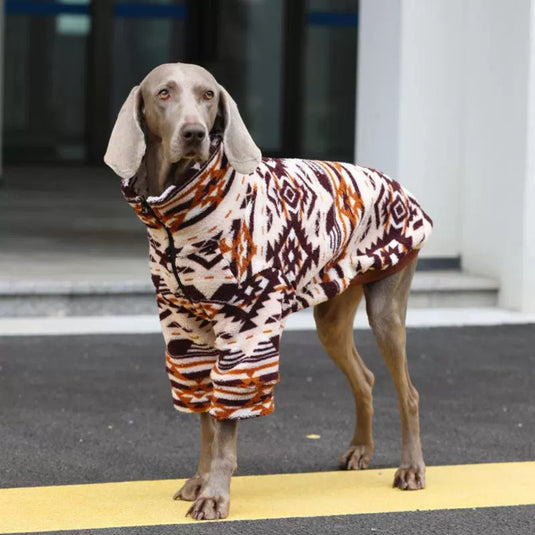 Native Pattern Large Dog Vest