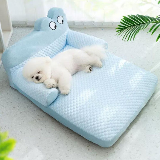 Funny Ice Calming Dog Bed for Summer