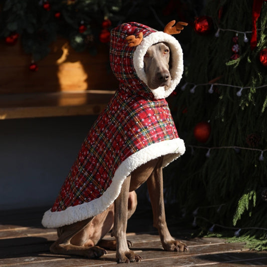 Christmas Cloak for Large Dogs