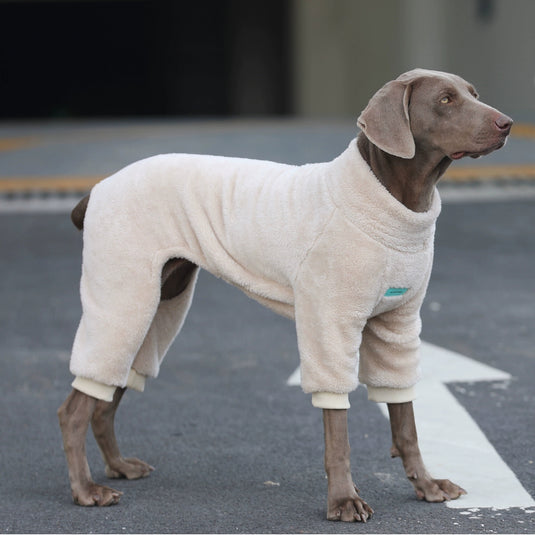 Cozy Plush 4 - Leg Sweatshirt for Large Dog