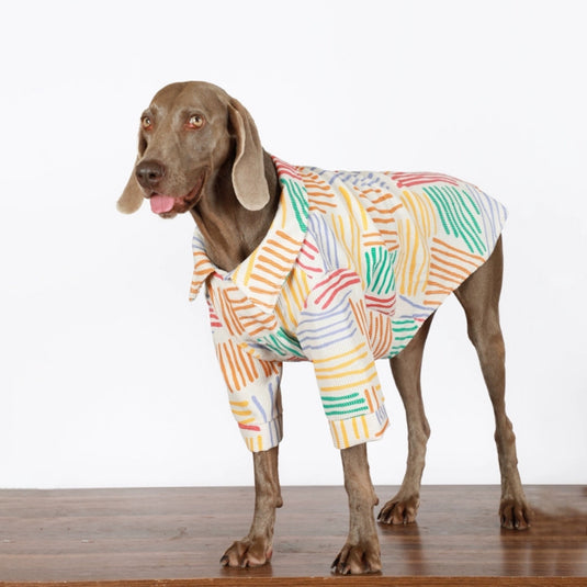 Colorful Large Dog Shirt