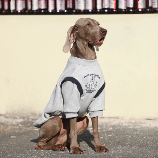 What is Your Problems Large Dog Sweatshirt