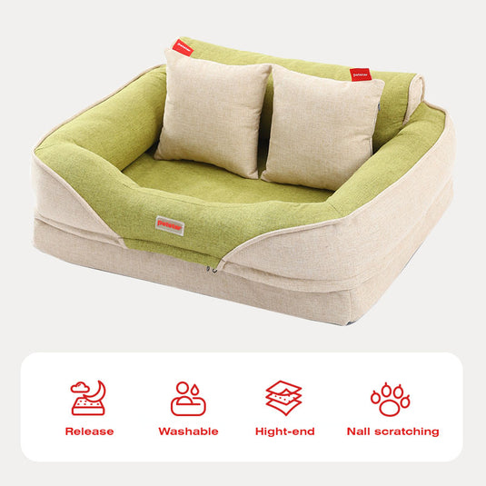 Orthopedic Calming Dog Bed