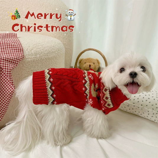 Christmas Ugly Dog Sweater - Pet Sweater