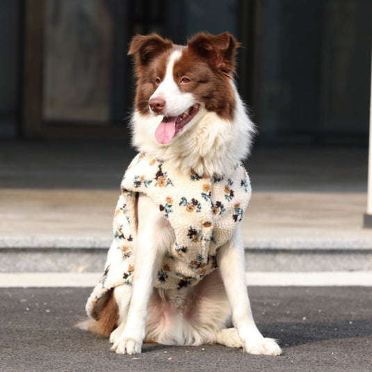 Floral Vest For Large Dog