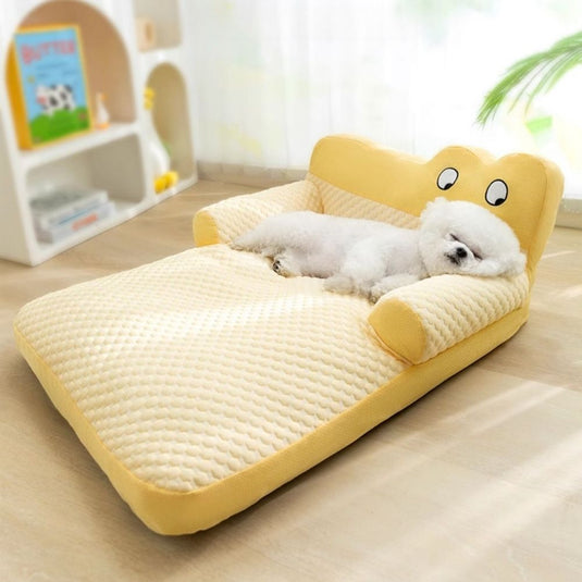 Funny Ice Calming Dog Bed for Summer