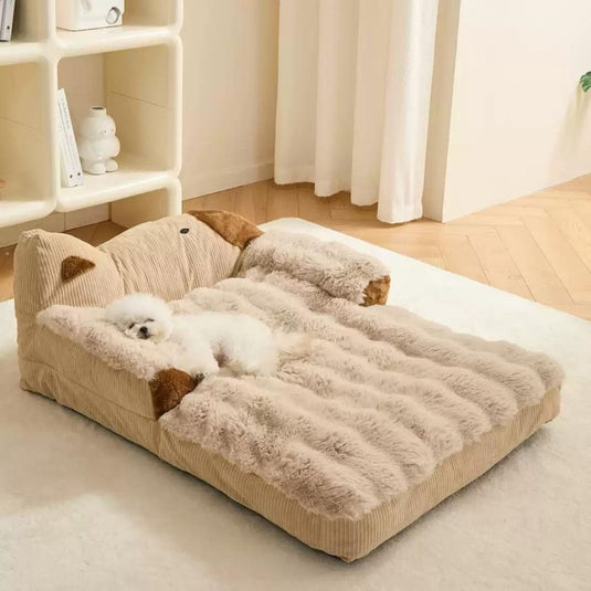 Cute Calming Dog Bed