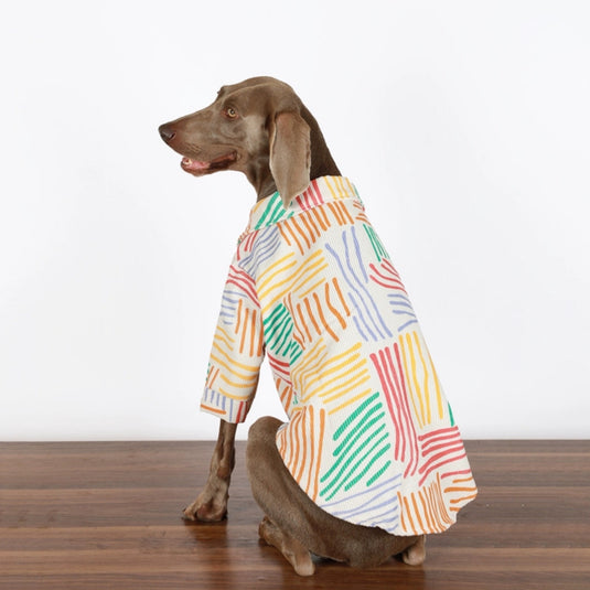 Colorful Large Dog Shirt