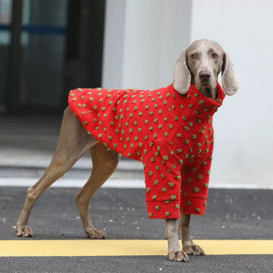 Red Large Dog Sweater