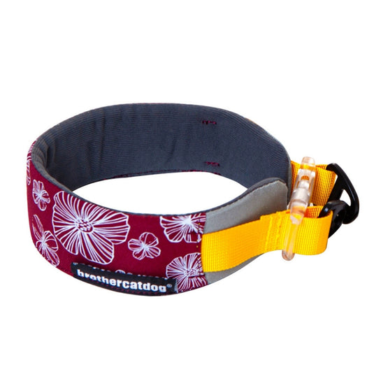 Flower Collar and Leash for Large Dog