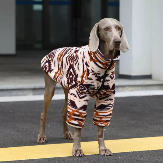 Native Pattern Large Dog Vest