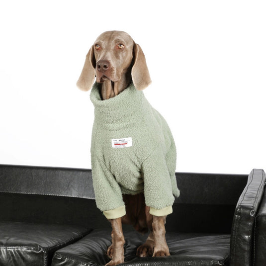 Plush Large Dog Sweatshirt