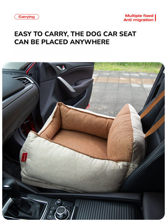 Safe and Calm Dog Car Seat