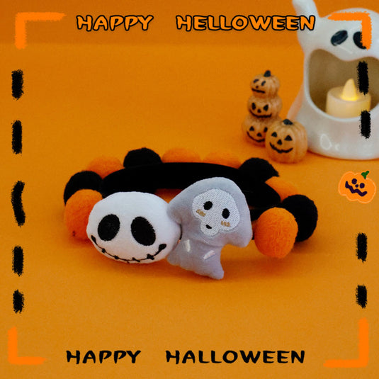 Halloween Bubble Pet Collar