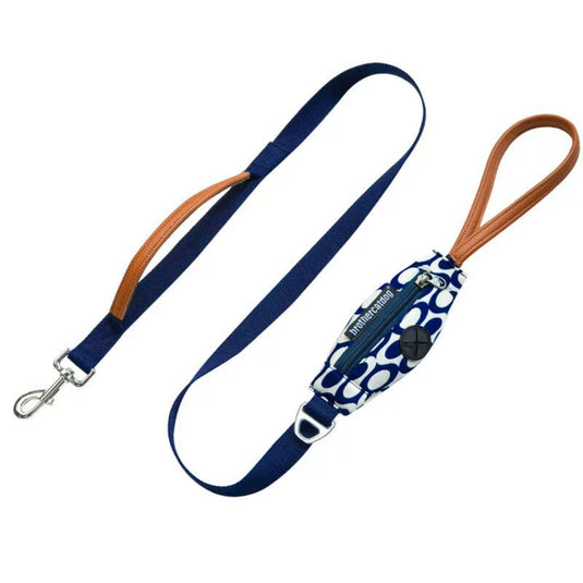 Blue Large Dog Harness and Leash