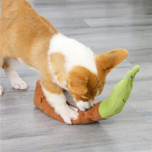 Snail Dog Puzzle Toy Plush Sound Toys