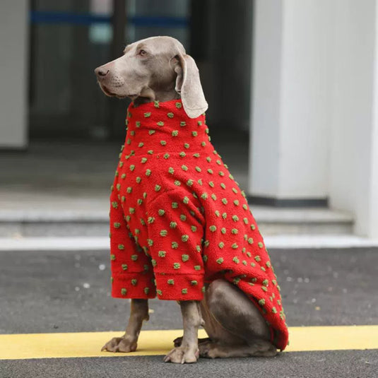 Red Large Dog Sweater