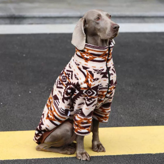 Native Pattern Large Dog Vest