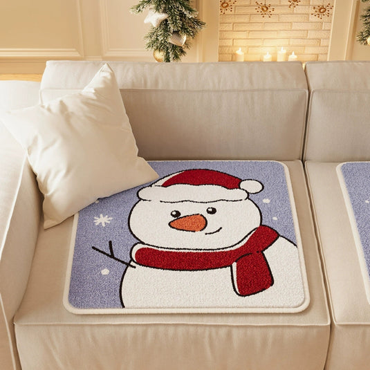 Christmas Thick Soft Decorative Couch Cover