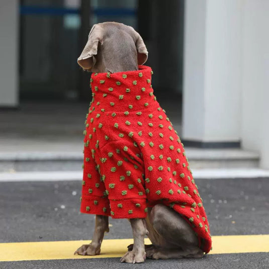 Red Large Dog Sweater