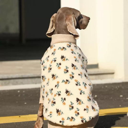 Floral Vest For Large Dog