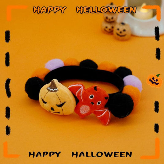 Halloween Bubble Pet Collar