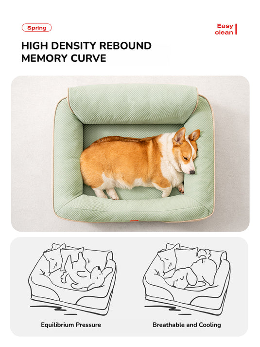 Cooling - Orthopedic Calming Dog Bed for Summer