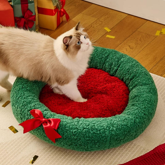 Christmas Tree Bed for Small Dogs and Cats