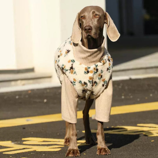 Floral Vest For Large Dog