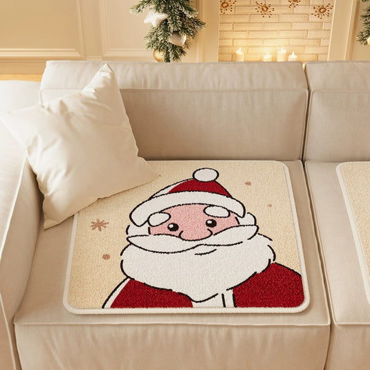 Christmas Thick Soft Decorative Couch Cover