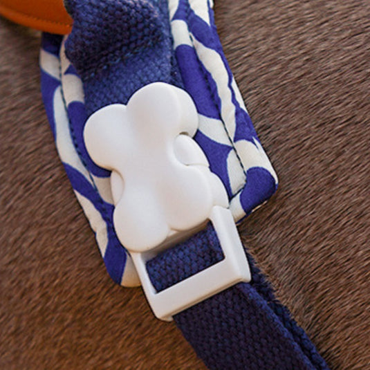 Blue Large Dog Harness and Leash