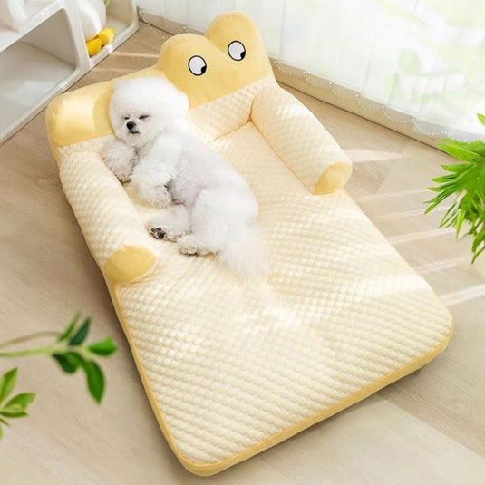 Funny Ice Calming Dog Bed for Summer