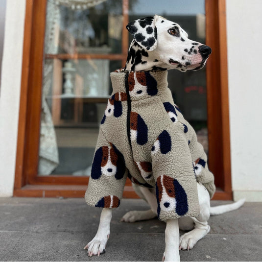 Fluffy Vest For Large Dog